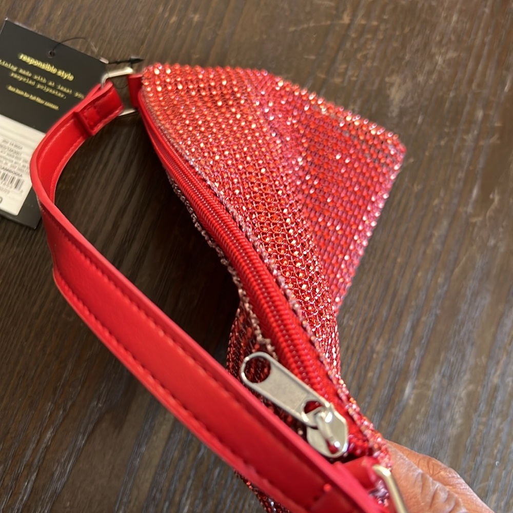 Red Rhinestone Purse/Bag - Picture 8 of 8
